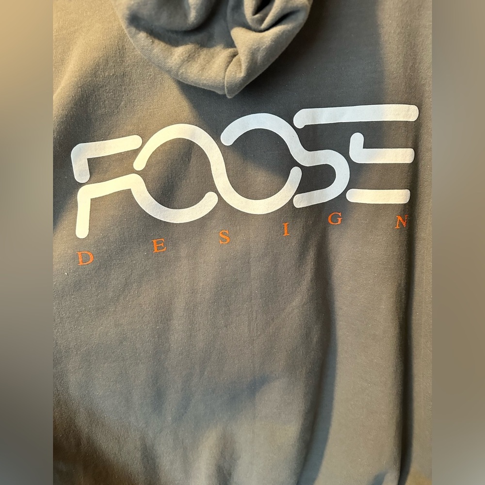 Original FOOSE DESIGN Charcoal Hoodie XXL - Picture 8 of 10